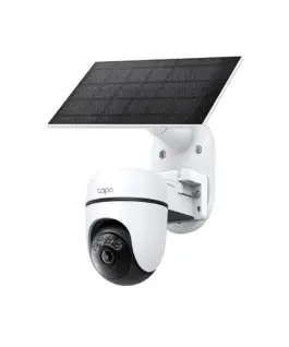 Комплект интелигентна безжична охранителна камера със слънчев панел TP-Link Tapo C610