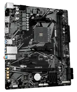 Alternative view of Дънна платка GIGABYTE A520M H ARGB, Socket AM4