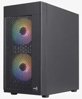 AeroCool кутия Case mATX – Hexform-G-BK-v2 – 3 fans included