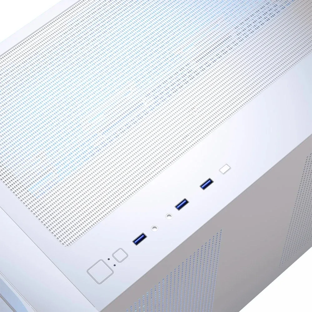 AeroCool кутия Case mATX - P300C-G-WT-v1 - 3 x 120 mm Infinity Mirror A-RGB - Image 44