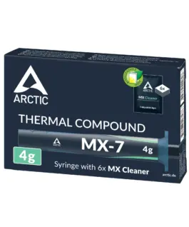 Alternative view of Arctic термо паста MX-7 Thermal Compound 4gr with 6pcs MX Cleaner