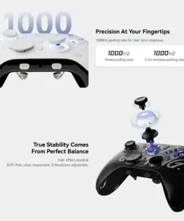 Alternative view of ATK геймпад Gamepad Set Battleaxe Pro - Hall Effect, Wireless, Bluetooth, 1000Hz - Black