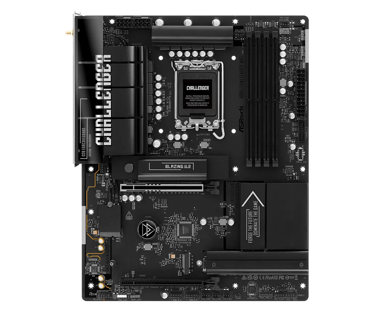Дънна платка ASRock B860 Challenger WIFI LGA 1851