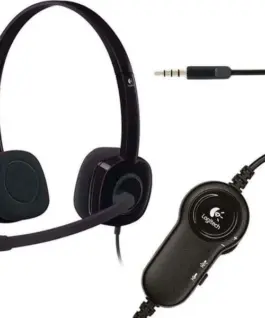 СЛУШАЛКИ LOGITECH H151 – Wired – Black – PN 981-000589