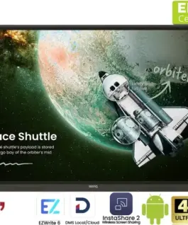 Alternative view of Интерактивен дисплей BenQ RE6504A 65"