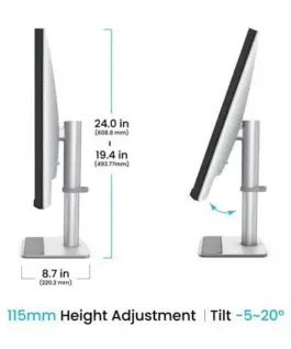 Alternative view of Монитор за MacBook BenQ MA320UP, 32" IPS, 4K 3840x2160, Nano Gloss, 99% sRGB, 95% P3, USB-C, Speakers