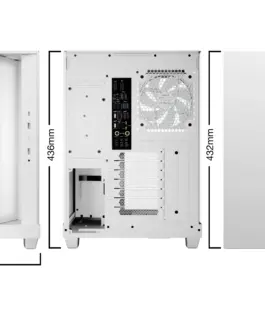 be quiet! кутия Case ATX – LIGHT BASE 500 LX White