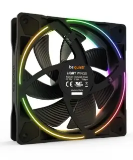 be quiet! вентилатор Fan 120mm – LIGHT WINGS PWM