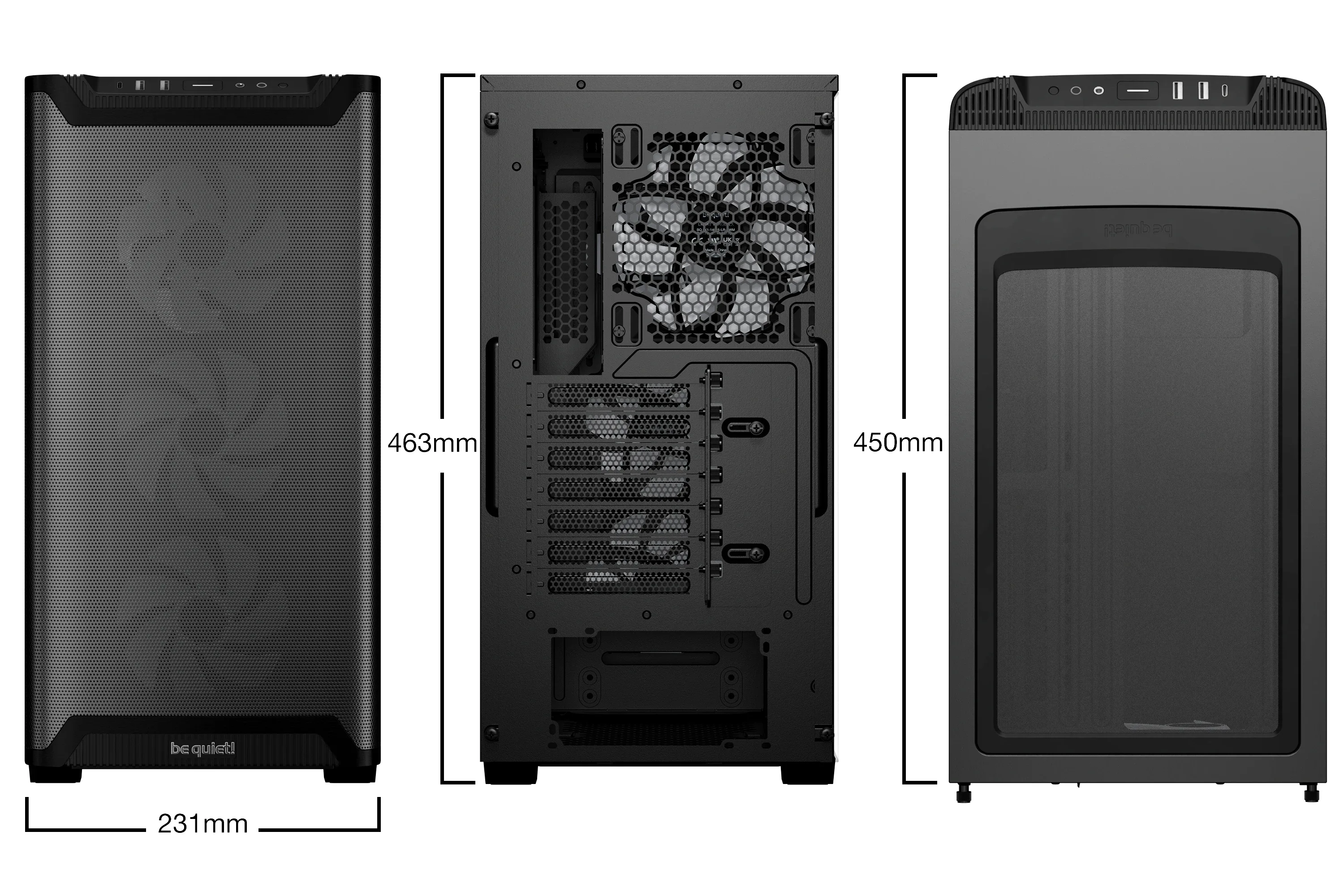 be quiet! кутия Case ATX - Pure Base 501 LX Black - Image 62