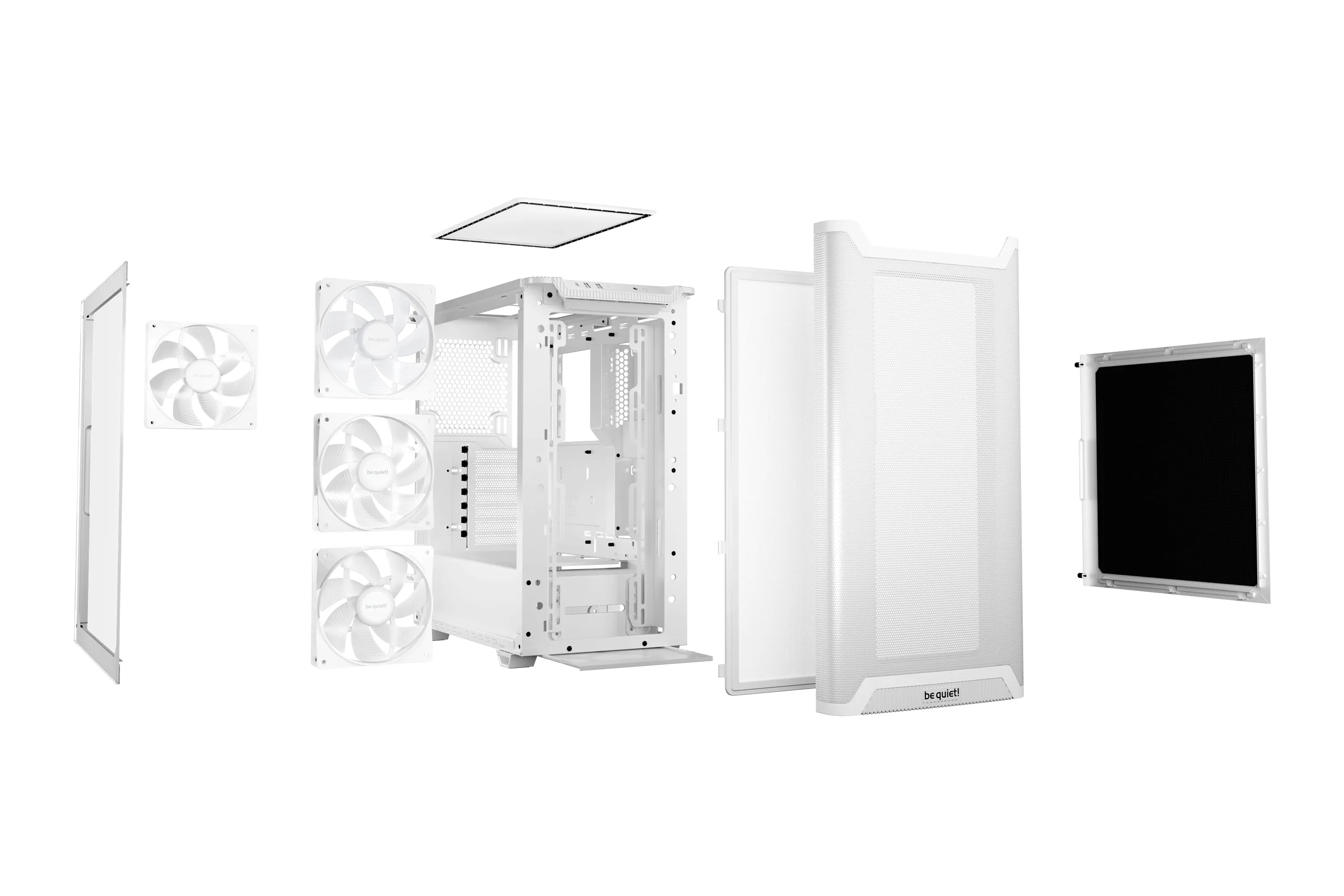 be quiet! кутия Case ATX - Pure Base 501 LX White - Image 49