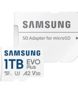 Карта памет Samsung EVO+ 1 TB mSD + Адаптер карта microSDXC