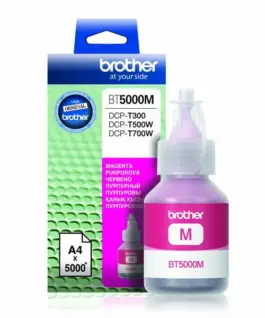 БУТИЛКА МАСТИЛО ЗА BROTHER DCP T300/T500W/T700W - Ink Bottle - Magenta - PN BT5000M