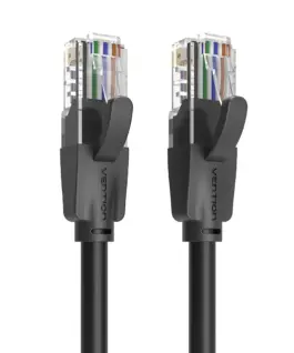 Vention Кабел LAN UTP Cat.6 Patch Cable – 1M Black – IBEBF