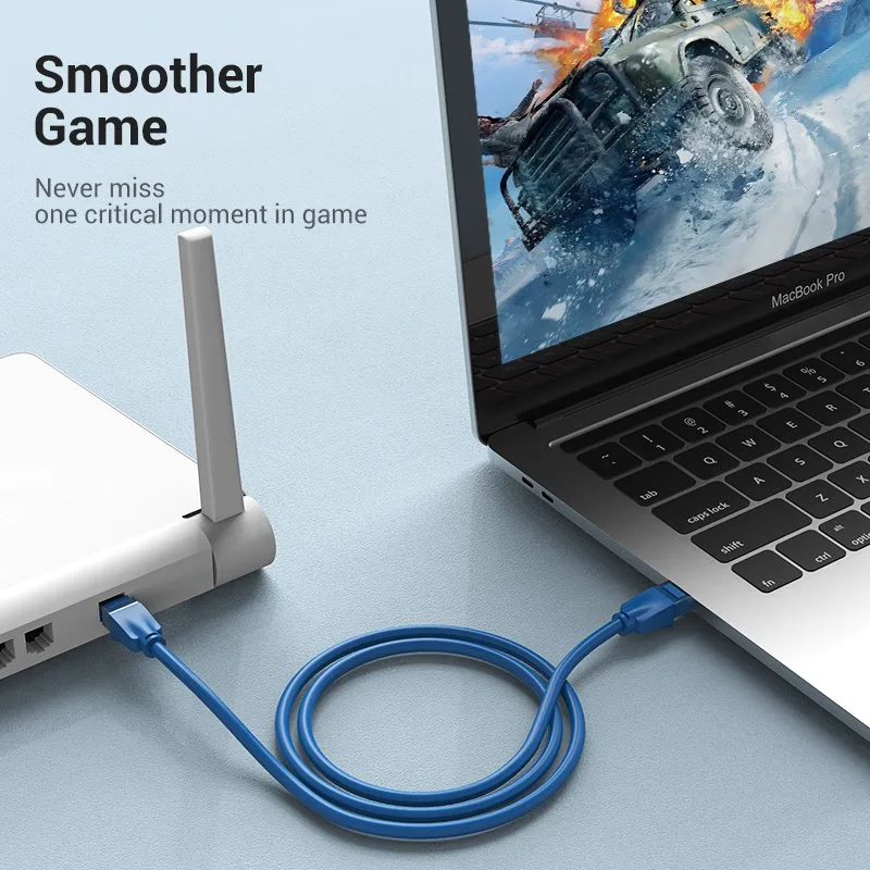 Vention Кабел LAN UTP Cat.6 Patch Cable - 5M Blue - IBELJ - Image 89