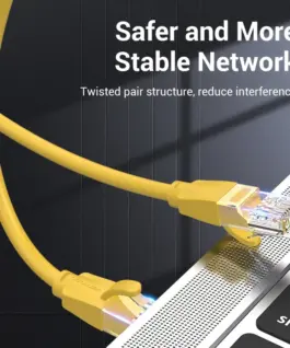 Vention Кабел LAN UTP Cat.6 Patch Cable – 2M Yellow – IBEYH