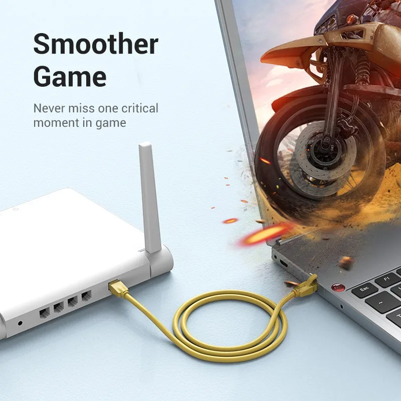 Vention Кабел LAN UTP Cat.6 Patch Cable - 2M Yellow - IBEYH - Image 76