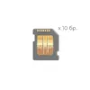 КОМПЛЕКТ 10 УНИВЕРСАЛНИ ЧИПА (CHIP - SET OF 10 PCS) ЗА КАСЕТИ HP CE505X/CE255X/CC364X/CANON CRG-712 (CRG712)/CRG-719H (C