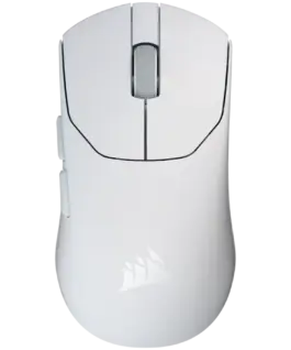 Геймърска безжична мишка Corsair Sabre v2 Pro Ultralight - White