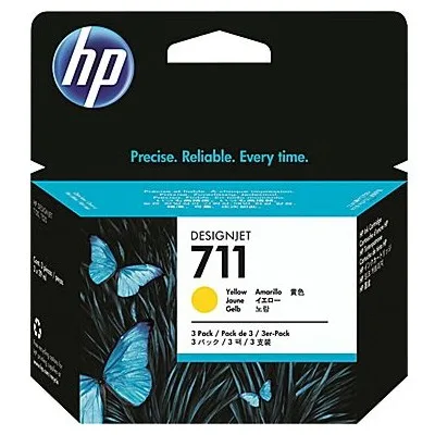 ГЛАВА ЗА HEWLETT PACKARD Designjet T120/T520 e-Printer series - Yellow - /711/ - PN CZ136A