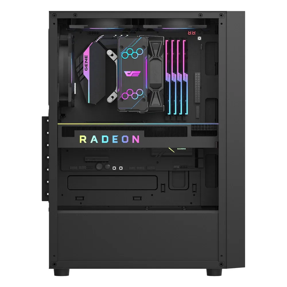 Darkflash кутия Case ATX - A290 Black - 3 x 120 mm RGB fans included - Image 2