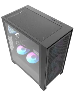 Darkflash кутия Case ATX – DRX70 Mesh Black – Addressable RGB 4 fans