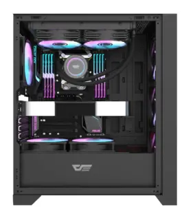 Darkflash кутия Case ATX – DRX70 Mesh Black – Addressable RGB 4 fans