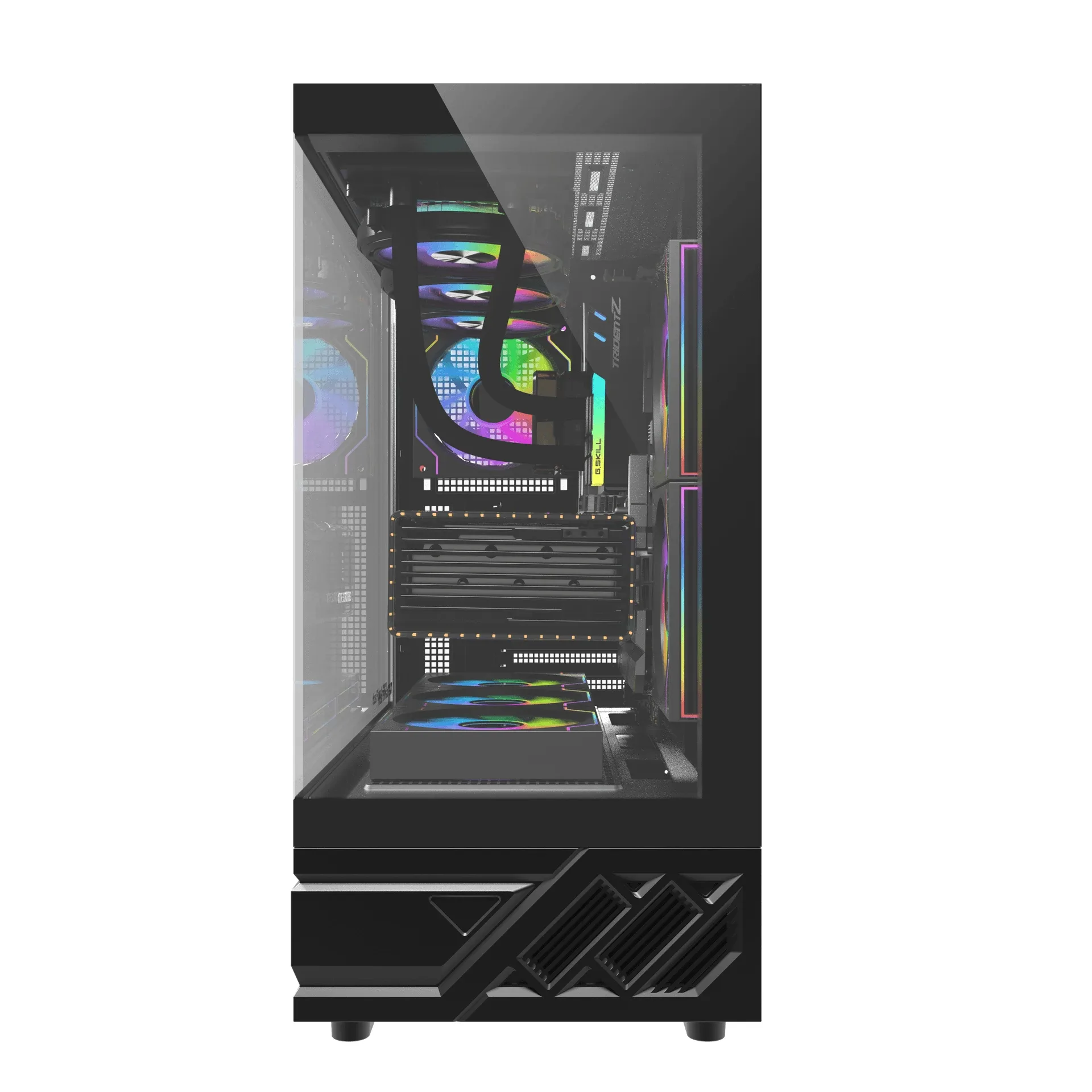 Darkflash кутия Case ATX - DS950 Black - 6 x 120 mm Infinity Mirror A-RGB - Image 4