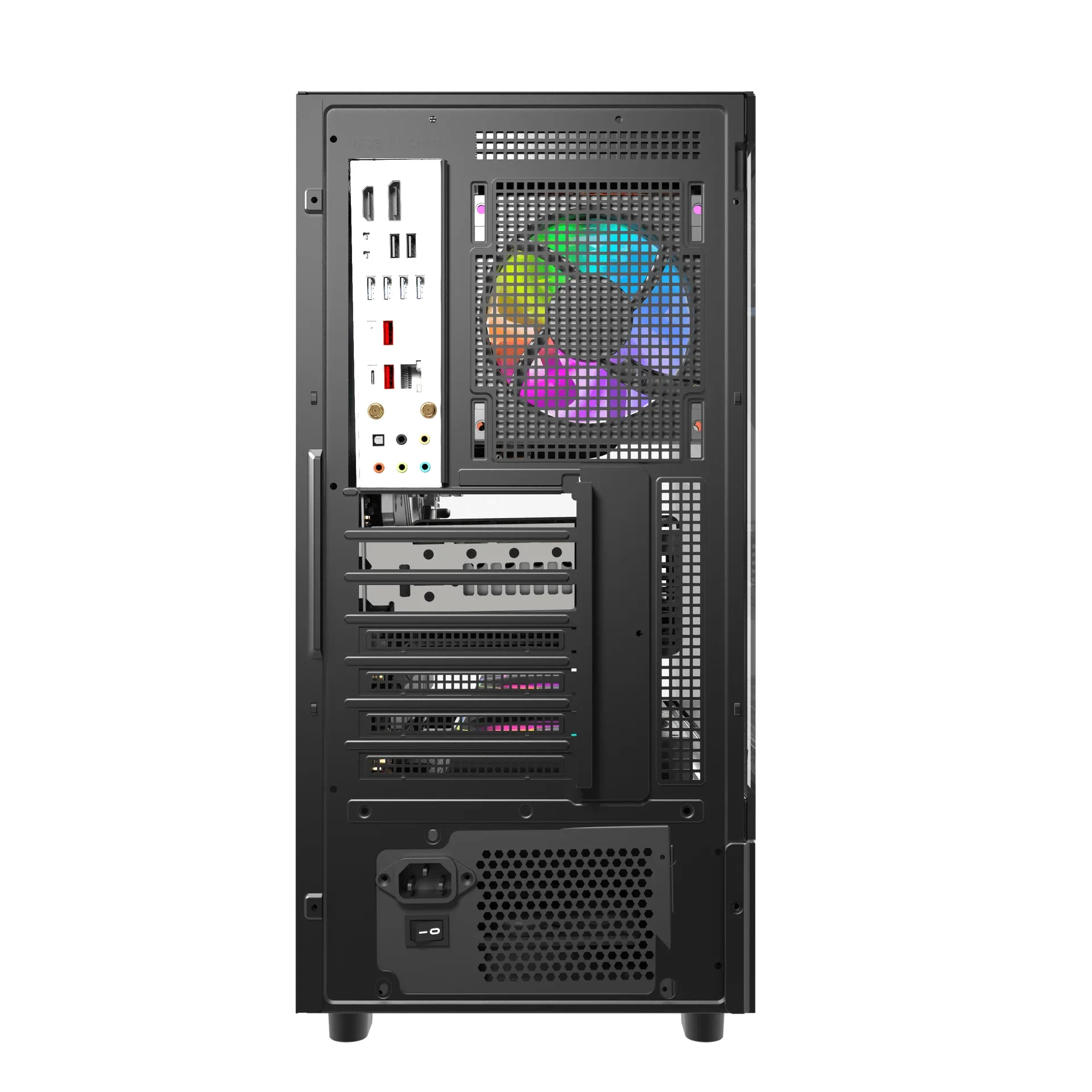 Darkflash кутия Case ATX - DS950 Black - 6 x 120 mm Infinity Mirror A-RGB - Image 15