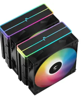 DeepCool охладител CPU Cooler AG620 BK – Addressable RGB V2