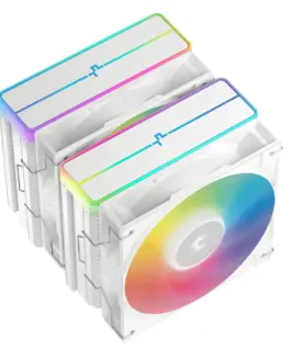 DeepCool охладител CPU Cooler AG620 WH – Addressable RGB V2