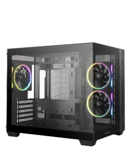 Alternative view of DeepCool кутия Case mATX - CG330 3F - 3 ARGB Fans