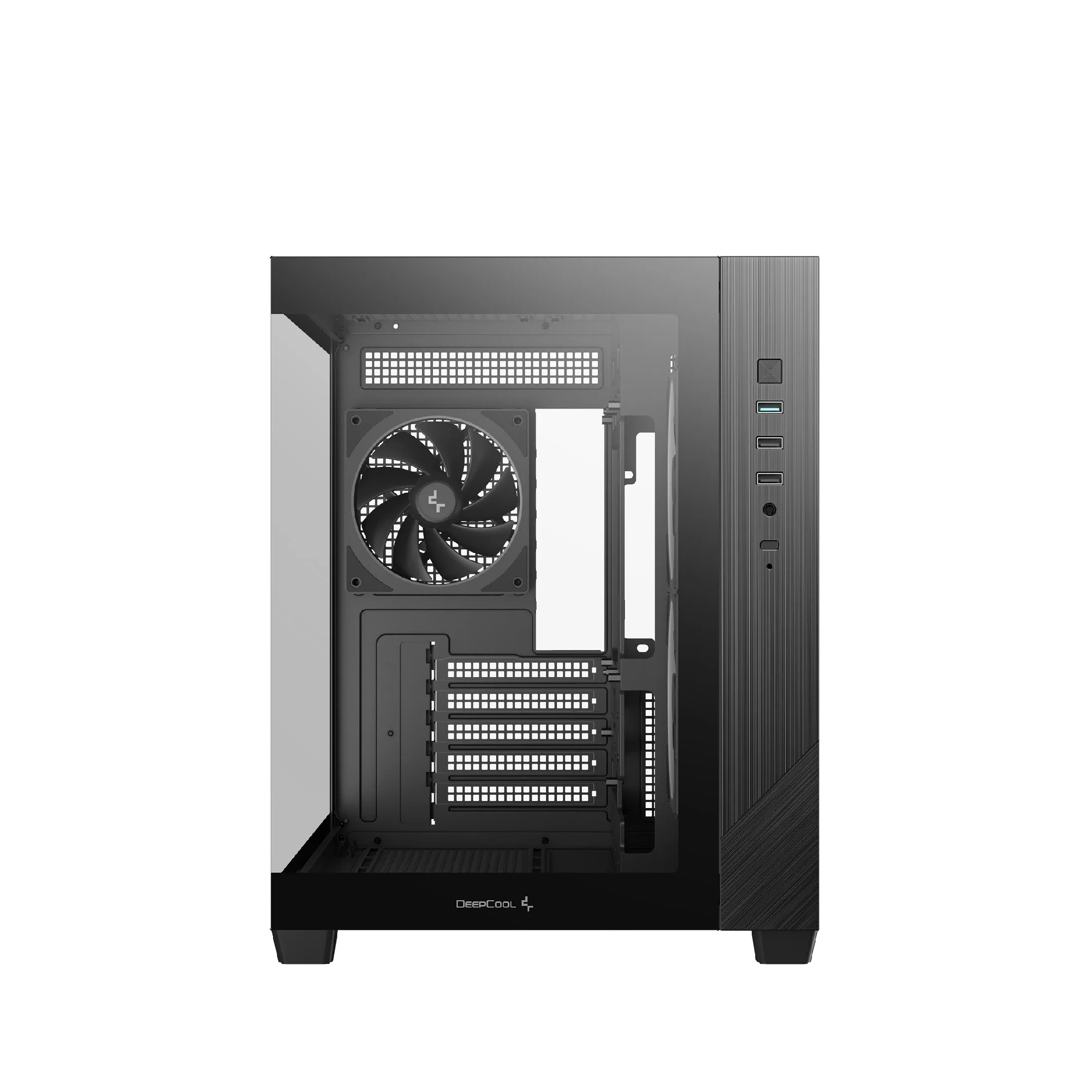 DeepCool кутия Case mATX - CG330 3F - 3 ARGB Fans - Image 13