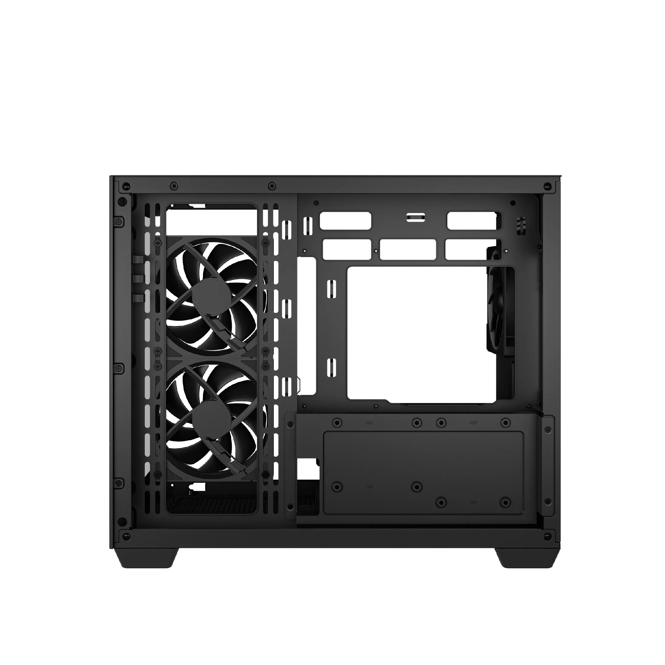 DeepCool кутия Case mATX - CG330 3F - 3 ARGB Fans - Image 5