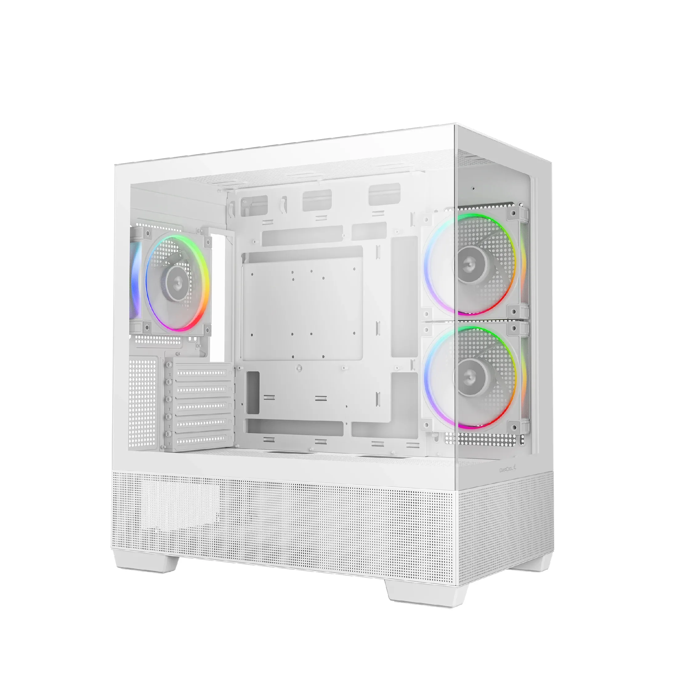 DeepCool кутия Case ATX - CG380 3F WH - 3 ARGB Fans, USB-C - Image 72