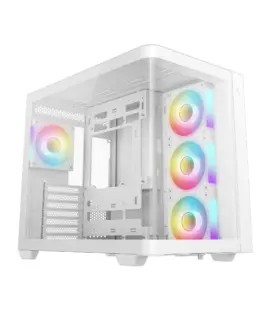 DeepCool кутия Case ATX - CG530U 4F WH - 4 ARGB Fans
