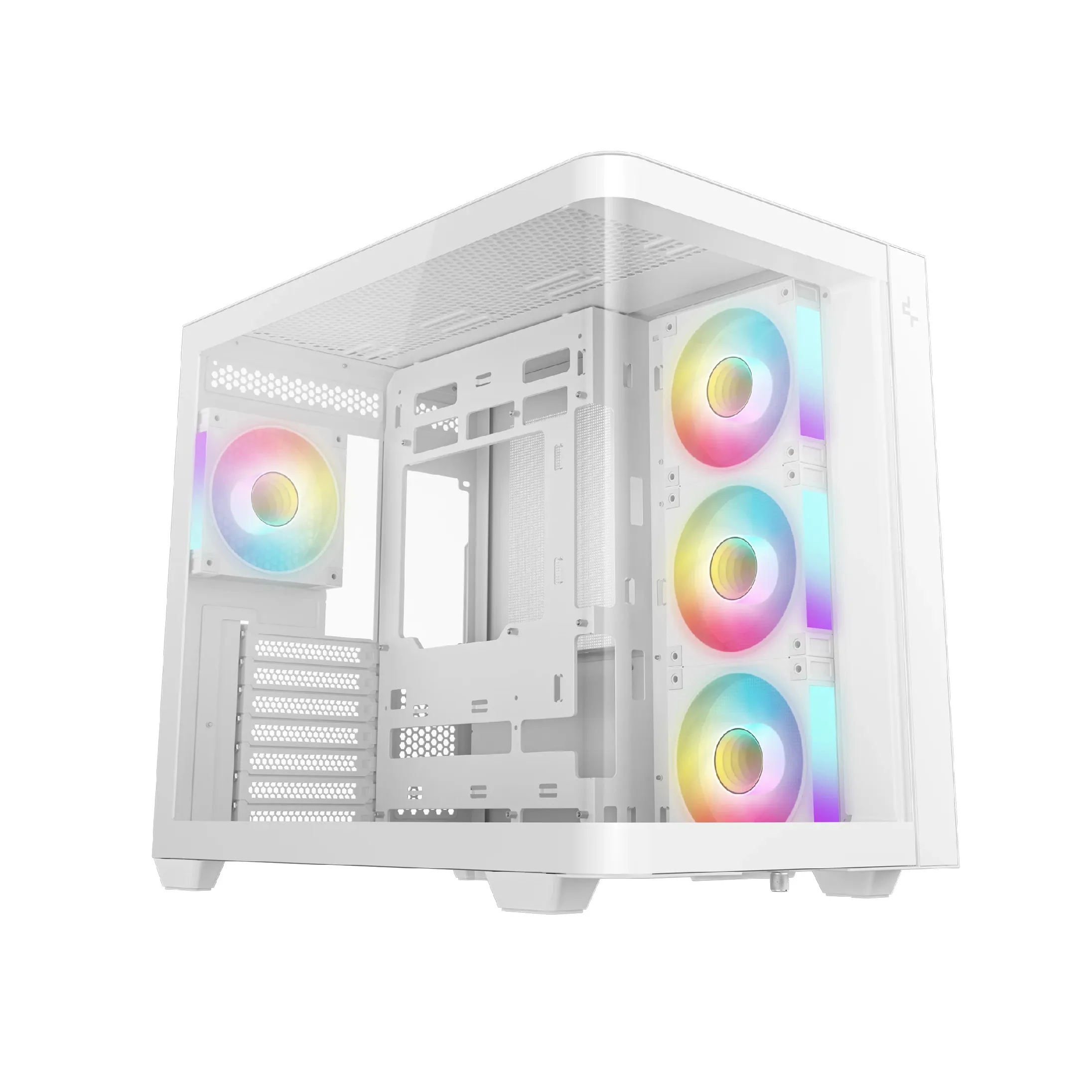 DeepCool кутия Case ATX - CG530U 4F WH - 4 ARGB Fans