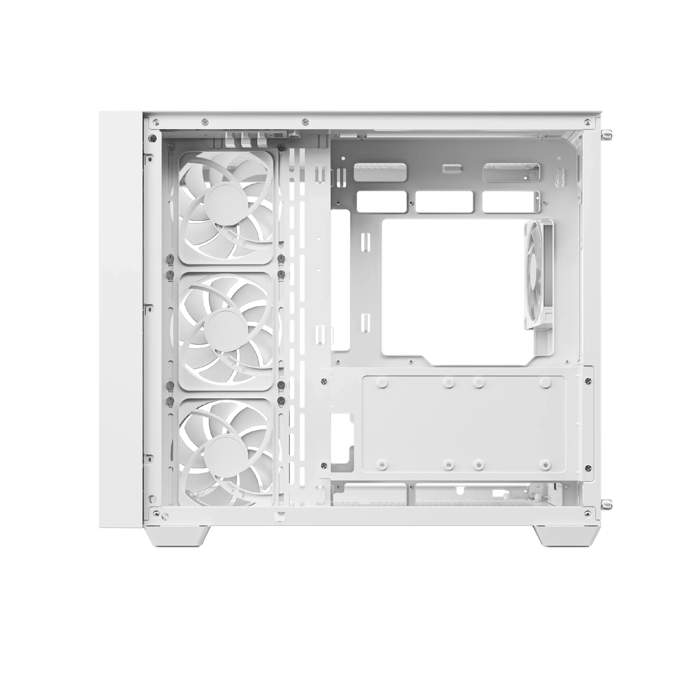 DeepCool кутия Case ATX - CG530U 4F WH - 4 ARGB Fans - Image 4