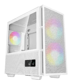 DeepCool кутия Case mATX - CH360 DIGITAL WH