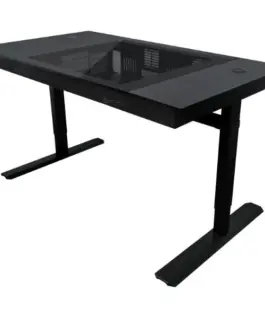 Компютърна кутия в бюро 2 в 1 Lian Li DK07 - Black