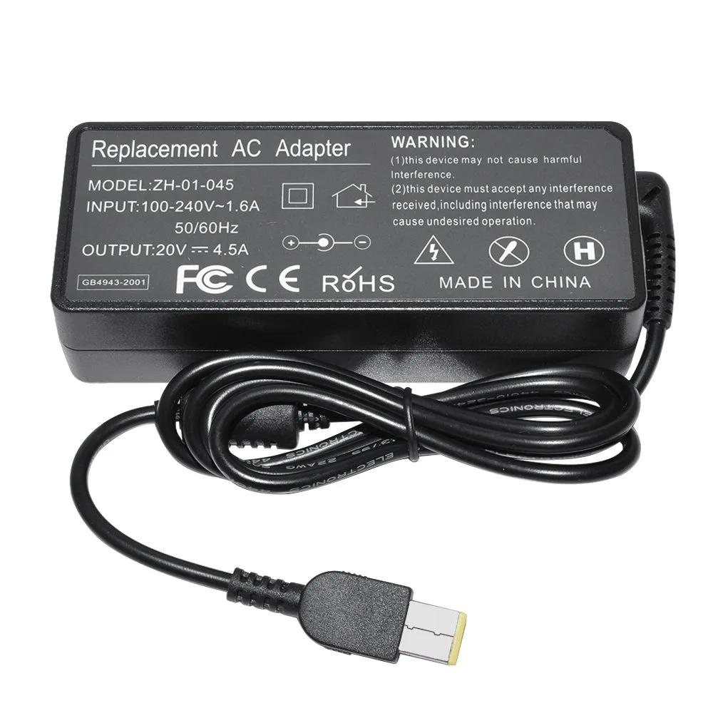 Makki зарядно за лаптоп заместител Laptop Adapter lenovo 20V 4.5A 90W Square with pin - MAKKI-NA-LE-15 - Image 6