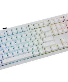 Ducky професионална геймърска механична клавиатура Professional Gaming Mechanical Keyboard One X Wireless White – Ducky AI Switches