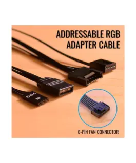 AeroCool вентилатор Fan 120 mm – Duo 12 – Addressable RGB –