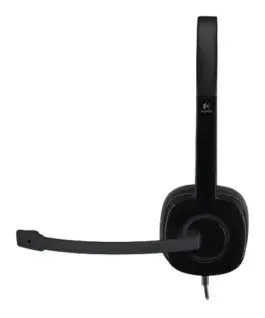 СЛУШАЛКИ LOGITECH H151 – Wired – Black – PN 981-000589