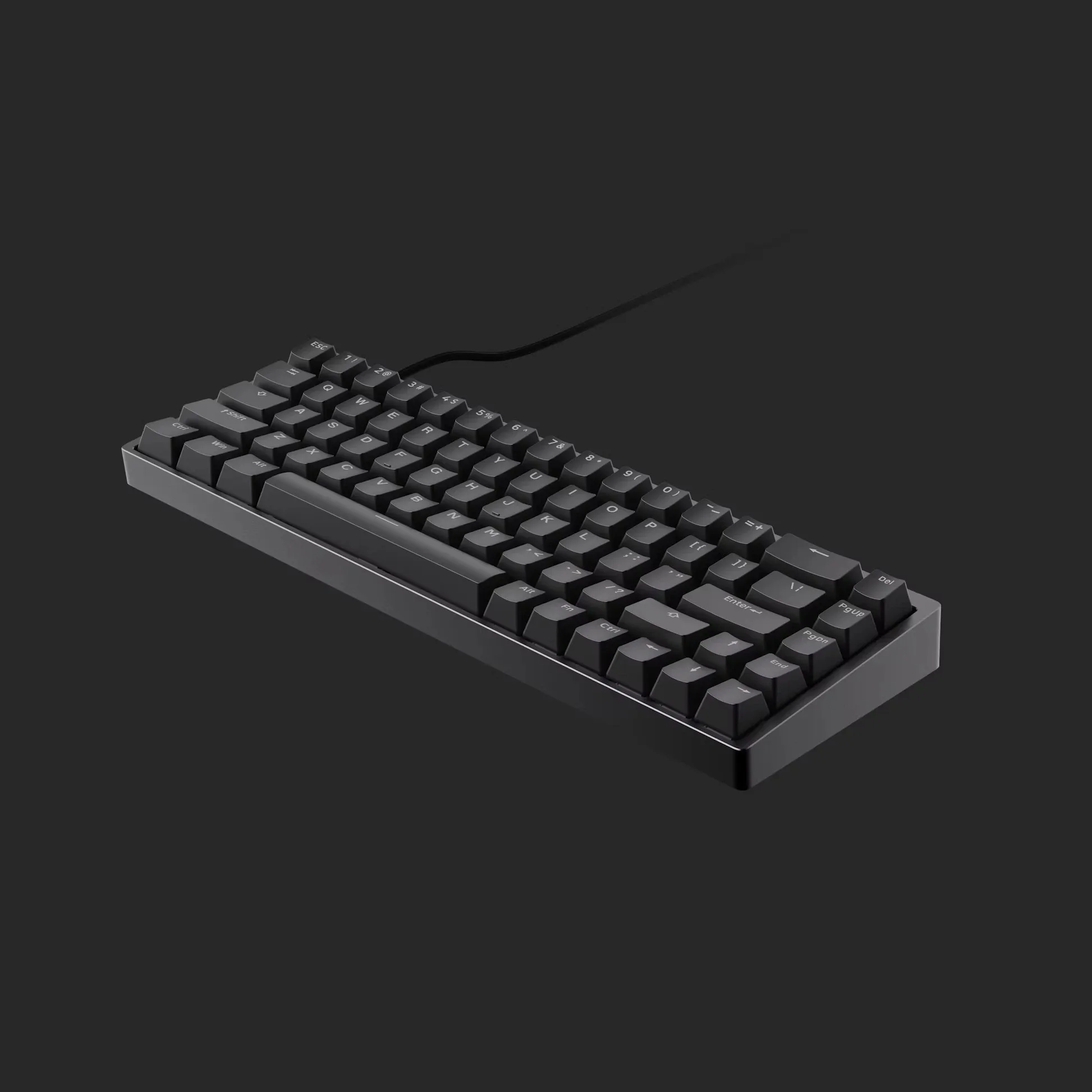 Endgame Gear професионална геймърска механична клавиатура Professional Gaming Mechanical Keyboard KB65HE 8K - Gateron Magnetic Switches, Hall Effect, RGB - Black - Image 51