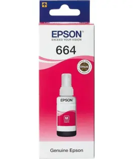 БУТИЛКА МАСТИЛО ЗА EPSON EcoTank L100/L110/L200/L210/L300/L355/L550/L1455 - Ink Bottle - Magenta - /664/ - T6643 - PN