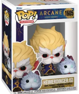 Alternative view of Фигурка Funko Pop! Television: Arcane LoL S1 -Heimerdinger with Poro #1605