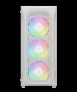 Gamdias кутия Case ATX – AURA GC1 Elite White – Mesh