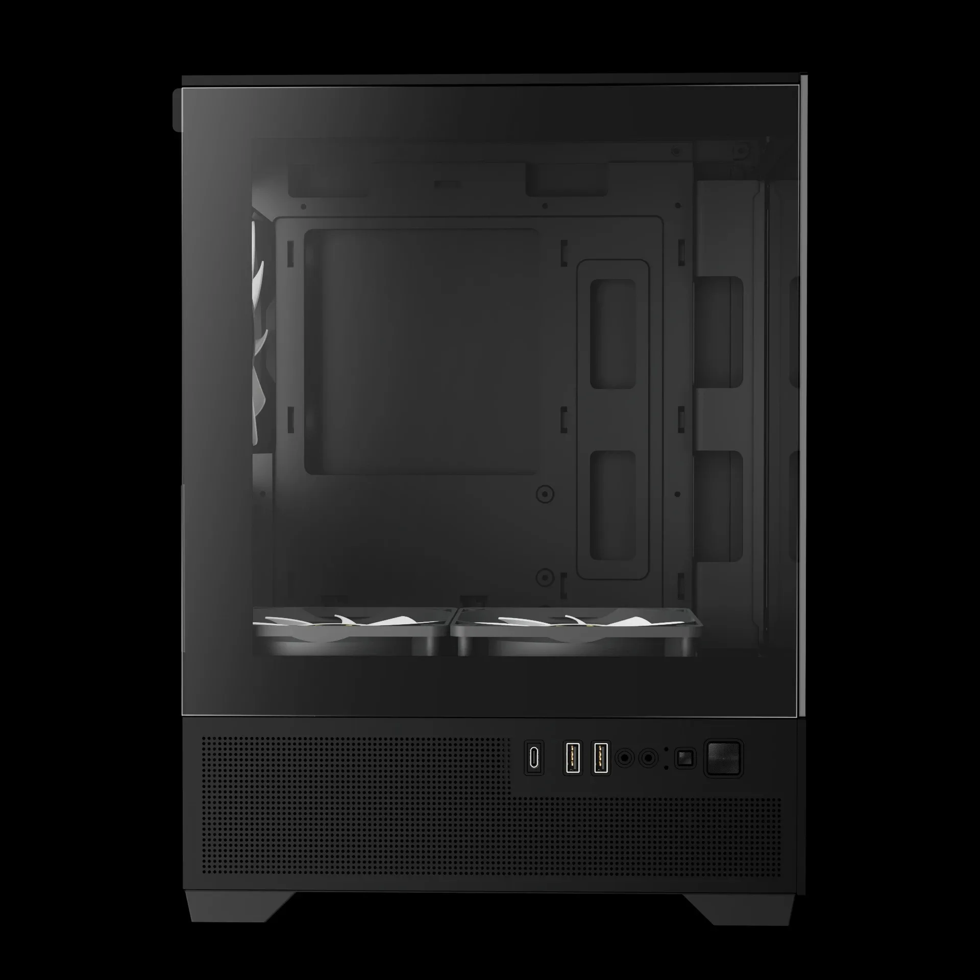 Gamdias кутия Case mATX - AURA GC9M Elite - 3 x 120 mm A-RGB, USB-C, Tempered Glass - Image 25