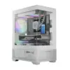 Gamdias кутия Case mATX - AURA GC9M Elite White - 3 x 120 mm A-RGB USB-C Tempered Glass