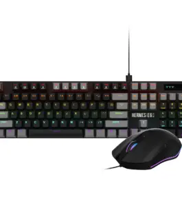 Gamdias геймърски комплект Gaming COMBO - HERMES E6 Elite 2-in-1 Combo - Mechanical Keyboard +